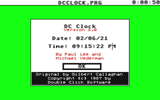 DC Clock — screenshot 1